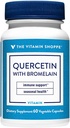 Vitamin Shoppe Quercetin med Bromelain - 250 mg Antioksidant (60 kapsler)