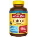 Naturlaget fiskeolje Omega 3 kosttilskudd, Omega 3 fiskeolje som etyl esters 1200 mg mykegels, EPA DHA Supplement for sunn hjerte, hjerne, øye støtte, en per dag, 100 mykegels