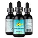 Undelio's Herbal Mullein Leaf Extract - Økologisk & alkoholfri tinktur for andning, lunge, søvn og digestiv støtte - Ikke-GMO, Vegan - 4 fl.