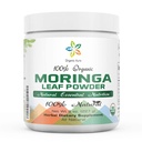 Certifisert Organic Moringa Leaf Powder-8Oz. USDA Certifisert Organic. Øker naturligvis energi, metabolisme og immunitet. 100% ren og rå. Grønn hel supermat. Ingen GMO, Glutenfri.
