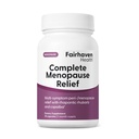 Fairhaven Helse Komplett Menopause Relief | Nonhormonal Menopause Supplement for kvinner | Relief fra varme blitser, natt sviter og Mood Swingers | Gluten, Dairy, Soya Gratis | Ikke-GMO | 30 Kapsler
