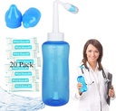 Nasal Vaskeflaske, Sinus renseflaske Nese Vaske Cleaner 300ml Nasal Vaskeflaske Pott enhet Nasal Irrigasjon - Nese Care og Moisturizing for voksne og barn (1)