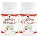 Forever Living - Bee Pollen - Energi og ernæring med bioaktive forbindelser - Vegetarisk og glutenfri - 100 tabletter (pakke med 2)