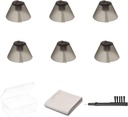 6 greve GN resound sikker Fit høreapparat Domes for standard mottaker BTE høreforsterker øretips Domes