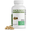 Bronson Maca Root Lepidium Meyenii Non-GMO, 250 vegetariske kapsler