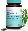 QURA DHT Blocker med Biotin, Sting Nettle og Soya Protein, bidrar til å redusere hårfall, stimulerer hårvekst, pakke med 60 tabletter