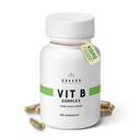 CHEERS Vitamin B-kompleks Supplement ® 113.5mg Complete B-vitaminer med B1, B2, B3, B6, B12 | Høy absorpsjon Vegan B-kompleks for hjernen, Nerve & Immune Support ® Non-GMO, DRcaps Plus ® 60 Kapsler