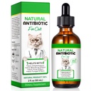 Katt Antibiotika, Antibiotika for katter, Naturlige Cat Antibiotika Multivitamin Herbal Supplement 60ml