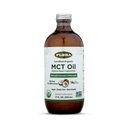 Flora Helse MCT Olje Organic Energy Boost, C8 Capryl & C10 Capric Acids, Keto, Kosher, Ikke-GMO Verifisert, 100% fra etisk og sikkert kildet kokosnøtter, 17 Fl Oz væske, Glassflaske