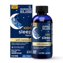 Mammas Bliss Barn sove flytende med Melatonin & beroligende urter | Melatonin for barn 3 år og opp | Grape Flavor | Sukkerfri | 4 Fl Oz (60 Services)