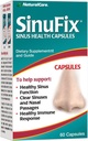 NaturalCare SinuFix Kapsler, fremmer sunn sinus funksjon, 60 teller
