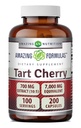 Amazing Formler Tart Cherry Ekstrakt 700 Mg Ekstrakt (10:1) Per Serving Kapsler Supplement | Ekvivalent med 7000 Mg | Ikke-GMO | Glutenfri | Laget i USA (1 Pakke | 200 Count)