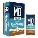 "MO RELIEF" BARS – Alt-Naturlig Superfood Snack Bar - Recovery Snack Bars – Etter trening Nutrient Support med datoer, kamille, turmerisk og ginger - (12 barer i en boks(Peanut Butter)