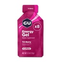 GU Energi Original Sports ernæring Energi Gel, 8-fylke, Tri-Berry