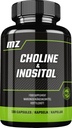 Choline og Inositol 1200 mg per servering - 120 kapsler - 2 måneders forsyning - Diett Supplement for å støtte sinn klarhet og avslapning - etter MZ