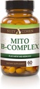 Suzy Cohen, Mito B Complex Dietary Supplement, 5-MTHF, Adeno B12, Metylering støtte, støtter sunn nervesystem, økt energi, vitamin B, 60 Serveringer