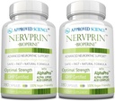 Godkjent vitenskap Nervprin - Nerve støtte - Benfotiamine, B12, R-Alpha-Lipoic Acid, Corydalis, Boswellia, BioPerine - 360 kapsler - laget i USA