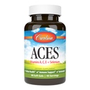 Carlson - ACES, Vitaminer A, C, E + Selenium, Cellular Health & Immun Support, Antioksidant, 90 Softgels