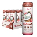 MITRA-9 Botaniske Drikke - Kokos Lychee Sparkling Kava Drikke med Kava Root Extract - Mood Enhancer - Plant Basert - Fremmer naturlig ro og klarhet (12 fl. Oz) (12)