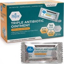 Med PRIDE Triple Antibiotic Ointment Packets bulk 144 X 0.9g, Individuelle Antibiotiske Ointment Packets for Burns, Cuts, Sårpleie