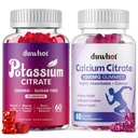 Kalium Citrat 1000mg Gummies Kalsium Citrat 1000mg Gummies, støtte ben Cramp, Bone & Muskel Helse