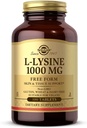 Solgar L-Lysine 1000 mg, 100 tabletter - Forbedret absorpsjon og assimilasjon - fremmer integritet av hud og lepper - kollagenstøtte - Aminosyrer - Ikke GMO, Vegan, Glutenfri - 100 Services