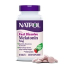 Narrol Fast Oppløse Melatonin 1 mg, søvnstøtte for voksne