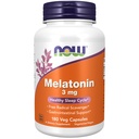 NU Mattilskudd, Melatonin 3 mg, gratis radikal scavenger*, sunn søvnsyklus*, 180 Veg Kapsler