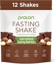 Prolon Intermittent Fastende Drikkemiks | Fastende Shake for Intermittent Fasting | Vitaminer, Fiber, Plant Basert Protein, Superfoods | Keto, Vegansk, Glutenfri, Dairy Free | Sjokolade, 12 Pakninger