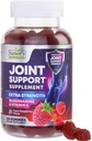Joint Support Supplement - Ekstra styrke Glukosamin Gummy støtter leddene Helse & Fleksibilitet for rygg, kne, hender - Naturlig vitamin E Immunstøtte - beste gummier for kvinner og menn - 120 gummier