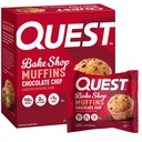 Quest Ernæring Sjokolade Chip Muffin, 10g Protein, 2g Netto Carb, Mindre enn 1g Sukker, Protein Snack, 4 greve