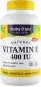 Sunn Origins E 400 IE (Naturlig, ikke-GMO, Glutenfri, Hudstøtte, Cardiovaskulær støtte), 360 Softgels