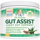 Leaky Gut støtte pulver | L-Glutamine Gut lining Digestive Drink Blande | Glutenfri Doctor Utformet Botanisk Formel | Gut Assist av Dr. Danielle