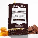 Bedre Alt Chokolade Shilajit Honning Sticks 75% Fulvic Acid & 85+ Spor Mineraler Sjokolade-infisert Rå Honning Himalayan Shilajit Energi Booster 30 Sticks Naturlig Stamina & Endurance Support
