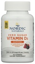 Nordic Naturals Zero Sugar Vitamin D3 Gummies, Wild Berry - 60 Gummies - 1000 IU Vitamin D3 - Great Taste - Sunn Bones, Mood & Immune System Funktion - Ikke-GMO - 60 Serveringer