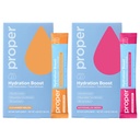 Riktige Hydration Sticks - Elektrolytte pulverdrikk Blandepakker med spor Mineraler for Rapid Hydration + naturlig flavored - Ingen kunstige søtningsmidler vannmelon Berry