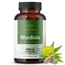 HERBAMAMA Rhodiola Rosea Capsules - Naturlige Menopause Supplement* for kvinner - 1000 mg Rhodiola Rosea Root Powder per servering for kvinners avslappende støtte - Vegan, ikke-GMO - 50-dagers forsyning