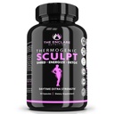 Thermogenic fettforbrenner, Appetitt Suppressant, Vekttap Supplement for kvinner og menn, Metabolisme, Energi, Fokus, Hjerne, Koffein piller med kromium, Grønn Te Extract, L Theanine, Sculpt 60 Kapsler