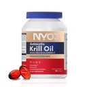 NYO3 1500mg Krill olje Omega 3 Supplement, Senior's Top Choice, Høyt innhold EPA DHA & høy absorpsjon ren antarktisk krillolje med Astaxanthin og 56% Fosfolipider, Laboratorium testet, 90 Softgels