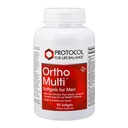 PROTOCOL FOR LIFE BALANCE Ortho Multi Softgels for menn - Multivitamin for prostata helse - med så Palmetto, sink & coQ10 - menn daglig multivitamin - jern gratis - 90 Softgels