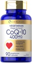 Carlyle CoQ10 400 mg | 90 greve | vegetarisk, ikke-GMO og glutenfri kosttilskudd