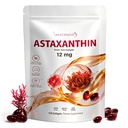 Astaxanthin 12mg, 150 Softgels - 5 måneders forsyning, Astaxanthin Supplements fra ferske mikroalgae, ikke-GMO, Glutenfri, lett å svelge