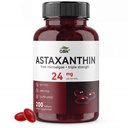 GBN Astaxanthin Supplements 24 mg 200 Softgels, støtter øye, hud, felles, hjerne, hjerte og immunsystem helse, utholdenhet og sunn aldring for kvinner og menn, frisk mikroalgae kilde