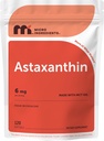 Mikro ingredienser Astaxanthin 6mg med MCT olje, 120 Softgels | Premium Astaxanthin Antioksidant kosttilskudd* | fersk mikroalgae kilde | Trippel styrke, ikke-GMO, Glutenfri, Ingen soya