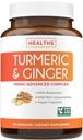 Turmerisk og Ginger Supplement (Non-GMO) 1980mg Servering - Turmerisk Curcumin med svart pepper Bioperin, Ginger Extract og 95% Curcuminoids pulver - tumerisk felles støtte Supplement - 90 kapsler