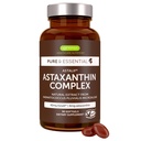 Igennus Vegan Astaxanthin 4 mg Kompleks med Lutein og Zeaxanthin, 90 Small Softgels, fra 42 mg Astapure, Natural Algae Antioksidant for øyne, hud og ledd, Non-GMO, H. Pluvialis