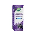 Naturens vei Sambucus Zero Sukker Tradisjonell immunsyrup, høy konsentrert svart eldrebærekstrakt, tradisjonell immunologisk støtte*, sukkerfri, berry flavored, 8 Fl Oz (Packing May Vary)