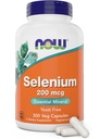 Nå Mat Selenium 200mcg Capsules, 300 greve - L Selenometionine Mineral Supplement for kvinner og menn - Veg Caps, Ikke-GMO, Vegansk Vennlig, Yeast-Free
