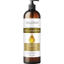 Velona Cod Liver Oil - 8 Fl Oz | 1.000A/100D IU/g Omega 3 Vitaminer A & D3 | Norsk Arctic Sustainablely Sourced Nordic Oil | Hair, Kropp og Hud Care | Bruk i dag - Nyt resultat