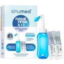 Sinus renser, 60PK Nasal renser pakker med NAC og saltvann, Gravity renser flaske, alternativ til Neti Pot, hjelper med allergi, kongessjon, kalde symptomer (Gravity Flaske med NAC 60PK)